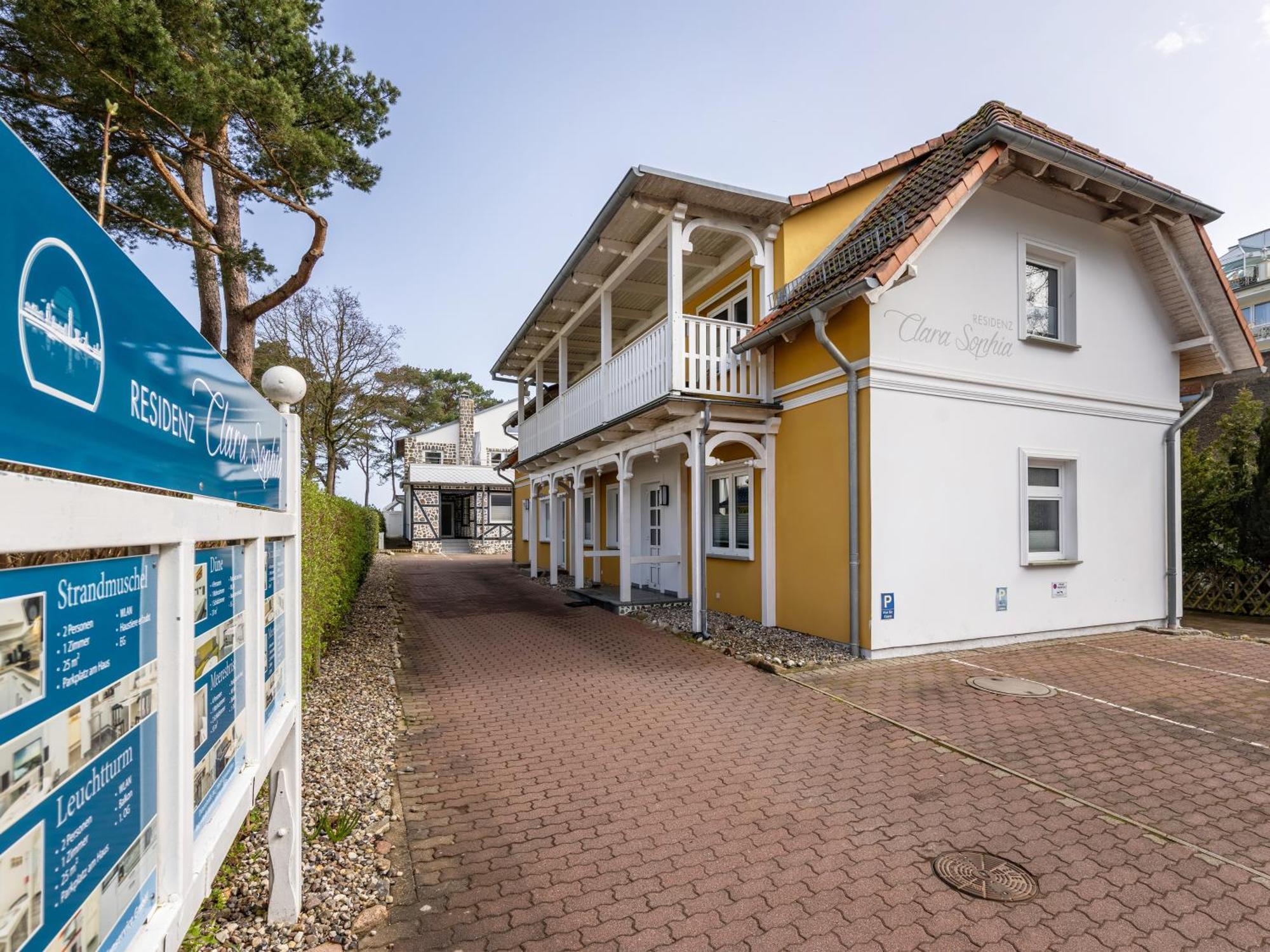 Ferienwohnung Meeresbrise In Der Residenz Clara Sophia بينز المظهر الخارجي الصورة